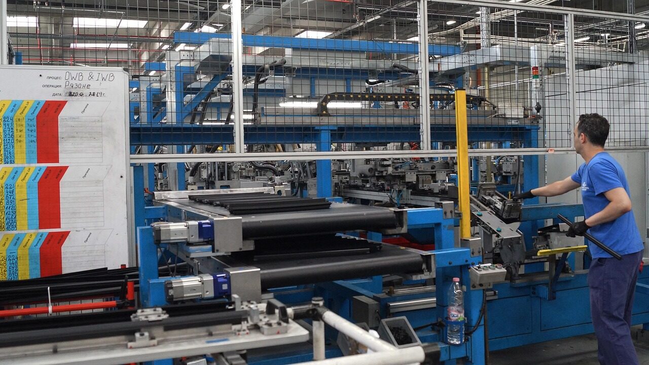 Automotive parts production line